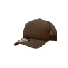 Decky Youth 5 Panel Mid Profile Structured Foam Trucker | Decky 7010 Brown Standard