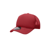 Decky Youth 5 Panel Mid Profile Structured Foam Trucker | Decky 7010 Cardinal Standard