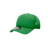 Decky Youth 5 Panel Mid Profile Structured Foam Trucker | Decky 7010 Kelly Standard