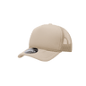Decky Youth 5 Panel Mid Profile Structured Foam Trucker | Decky 7010 Khaki Standard