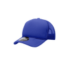 Decky Youth 5 Panel Mid Profile Structured Foam Trucker | Decky 7010 Royal Standard