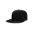Decky Youth 6 Panel High Profile Structured Acrylic/Polyester Snapback | Decky 7011 Black OSFM