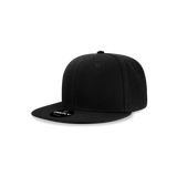 Decky Youth 6 Panel High Profile Structured Acrylic/Polyester Snapback | Decky 7011 Black OSFM