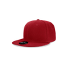 Decky Youth 6 Panel High Profile Structured Acrylic/Polyester Snapback | Decky 7011 Cardinal OSFM