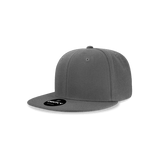 Decky Youth 6 Panel High Profile Structured Acrylic/Polyester Snapback | Decky 7011 Charcoal OSFM
