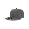 Decky Youth 6 Panel High Profile Structured Acrylic/Polyester Snapback | Decky 7011 Charcoal OSFM