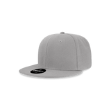 Decky Youth 6 Panel High Profile Structured Acrylic/Polyester Snapback | Decky 7011 Grey OSFM
