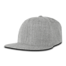 Decky Youth 6 Panel High Profile Structured Acrylic/Polyester Snapback | Decky 7011 Heather Grey OSFM