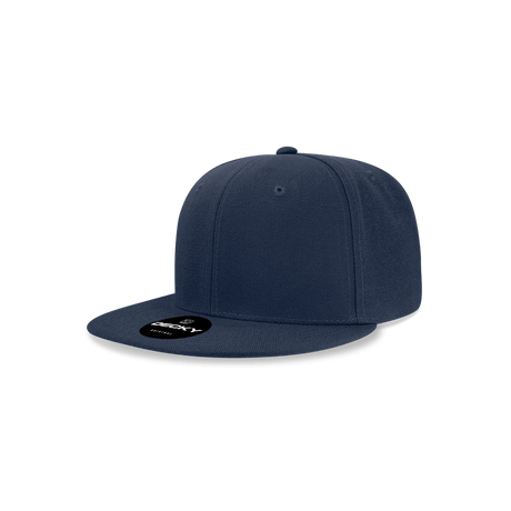 Decky Youth 6 Panel High Profile Structured Acrylic/Polyester Snapback | Decky 7011 Navy OSFM