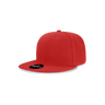 Decky Youth 6 Panel High Profile Structured Acrylic/Polyester Snapback | Decky 7011 Red OSFM