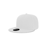 Decky Youth 6 Panel High Profile Structured Acrylic/Polyester Snapback | Decky 7011 White OSFM
