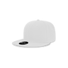 Decky Youth 6 Panel High Profile Structured Acrylic/Polyester Snapback | Decky 7011 White OSFM