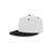 Decky Youth 6 Panel High Profile Structured Acrylic/Polyester Snapback | Decky 7011 White/Black OSFM
