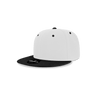 Decky Youth 6 Panel High Profile Structured Acrylic/Polyester Snapback | Decky 7011 White/Black OSFM