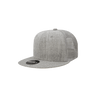 Decky Youth 6 Panel High Profile Structured Cotton Trucker | Decky 5010 Heather Grey Standard