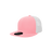 Decky Youth 6 Panel High Profile Structured Cotton Trucker | Decky 5010 Pink/White Standard