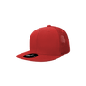 Decky Youth 6 Panel High Profile Structured Cotton Trucker | Decky 5010 Red Standard