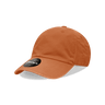 Decky Youth 6 Panel Low Profile Relaxed Cotton Cap | Decky 7005 Burnt Orange OSFM Hats