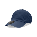 Decky Youth 6 Panel Low Profile Relaxed Cotton Cap | Decky 7005 Navy OSFM Hats