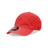 Decky Youth 6 Panel Low Profile Relaxed Cotton Cap | Decky 7005 Red OSFM Hats