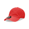 Decky Youth 6 Panel Low Profile Relaxed Cotton Cap | Decky 7005 Red OSFM Hats