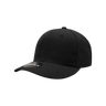 Decky Youth 6 Panel Mid Profile Structured Acrylic/Polyester Cap | Decky 7001 Black OSFM Hats