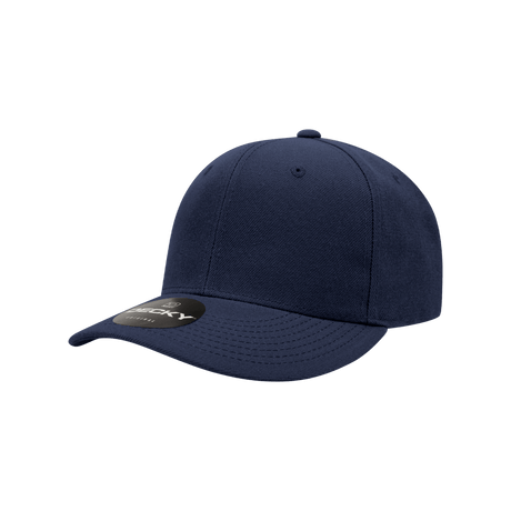 Decky Youth 6 Panel Mid Profile Structured Acrylic/Polyester Cap | Decky 7001 Navy OSFM Hats