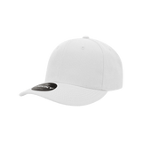 Decky Youth 6 Panel Mid Profile Structured Acrylic/Polyester Cap | Decky 7001 White OSFM Hats