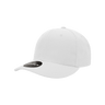Decky Youth 6 Panel Mid Profile Structured Acrylic/Polyester Cap | Decky 7001 White OSFM Hats