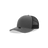 Decky Youth 6 Panel Mid Profile Structured Cotton Trucker | Decky 5019 Charcoal/Black Standard