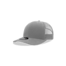 Decky Youth 6 Panel Mid Profile Structured Cotton Trucker | Decky 5019 Grey Standard