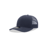 Decky Youth 6 Panel Mid Profile Structured Cotton Trucker | Decky 5019 Navy Standard
