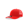 Decky Youth 6 Panel Mid Profile Structured Cotton Trucker | Decky 5019 Red Standard