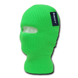 Decky Youth Neon Mask (1 Hole) | Decky 9051 Green OSFM