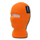 Decky Youth Neon Mask (1 Hole) | Decky 9051 Orange OSFM