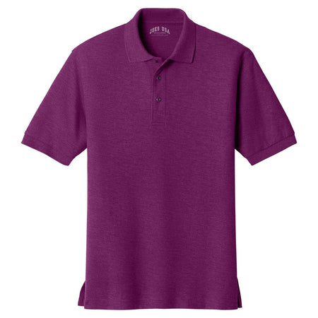 Joe's USA Men's Silk Touch™ Polo Polos/Knits Joe's USA Deep Berry X-Small