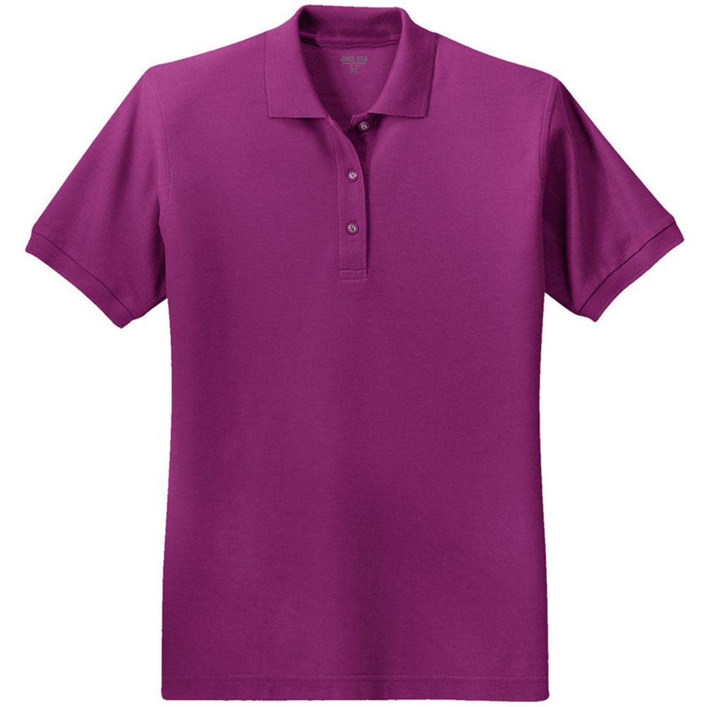 Ladies Silk Touch Polo Polos/Knits Joe's USA Deep Berry