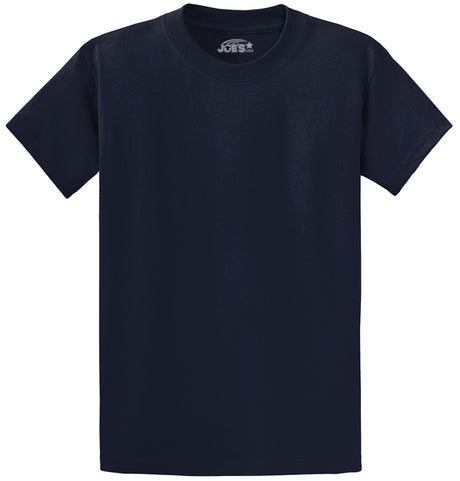 Joe's USA Mens Heavyweight Wholesale 6.1-ounce, 100% Cotton T-Shirt - Deep Navy - JUSA T-Shirts Joe's USA Deep Navy S