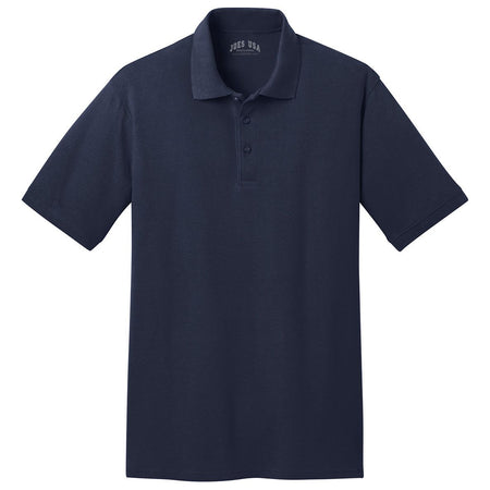 Men's 50/50 Pique Polo Polos/Knits Joe's USA Deep Navy Small