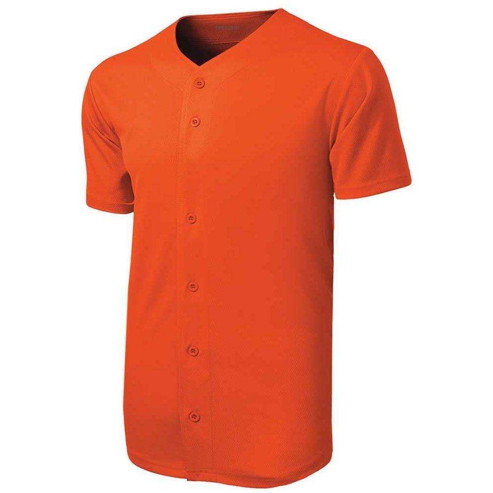 Men's PosiCharge Tough Mesh Full-Button Jersey DRI-EQUIP