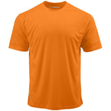 DRIEQUIP Men's Athletic All Sport Training Tee Shirts-DeepOrange Activewear DRI-EQUIP Deep Orange X-Small