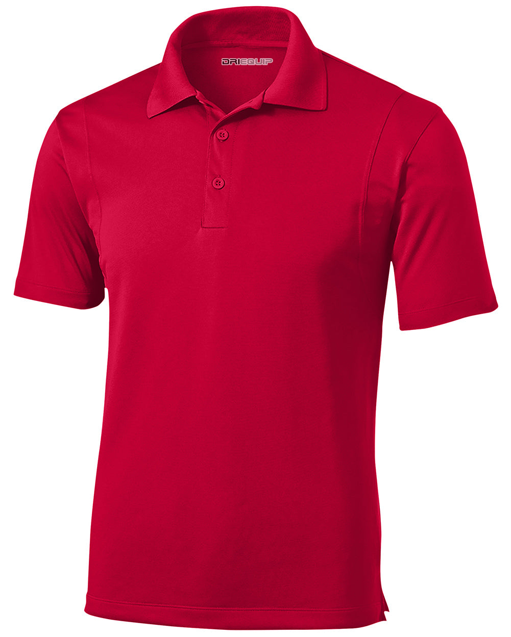 Men's Tall Micropique Polo Polos/Knits DRI-EQUIP Deep Red Large Tall