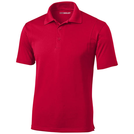 Men's Tall Micropique Polo Polos/Knits DRI-EQUIP Deep Red Large Tall