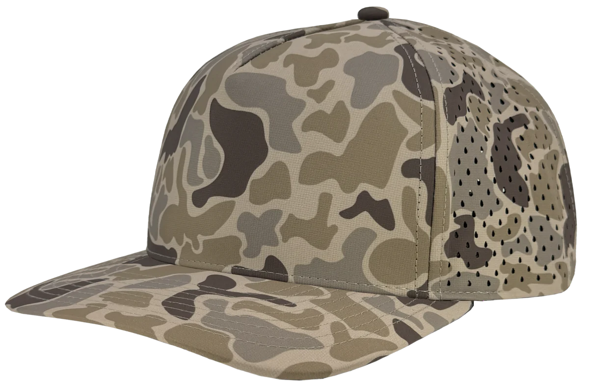 Zapped Headwear BLACKHAWK 5-Panel Snapback Hat | Wholesale Performance Caps