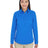 Devon & Jones Women's Perfect Fit™ Half - Placket Tunic Dress Shirt - Devon & Jones 13456 French Blue XS
