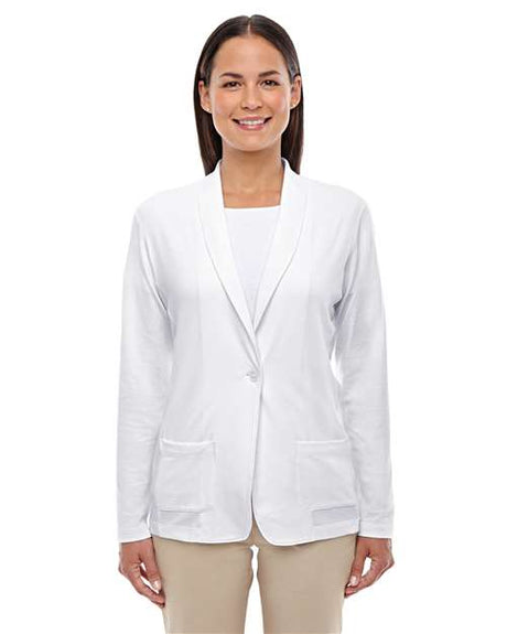 Devon & Jones Women's Perfect Fit™ Shawl Collar Cardigan - Devon & Jones 13269 White XS