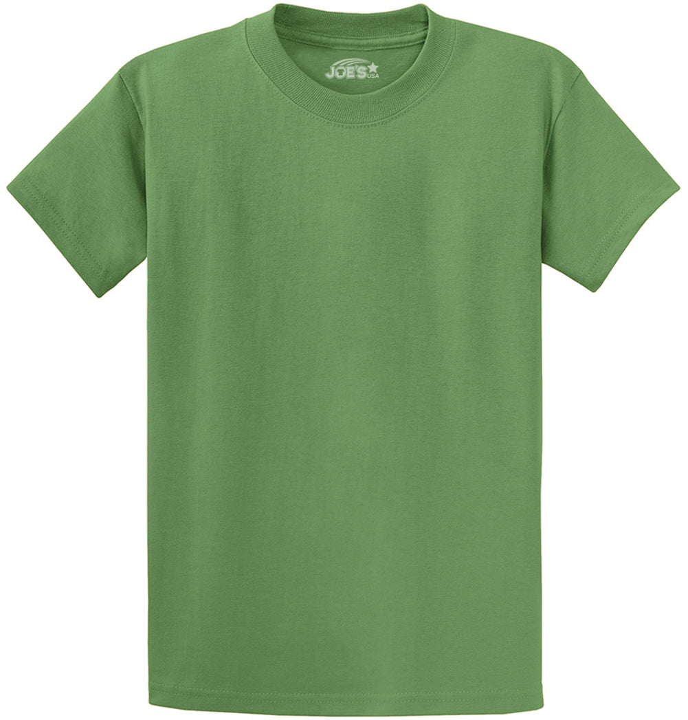 Joe's USA Mens Heavyweight Wholesale 6.1-ounce, 100% Cotton T-Shirt - Dill Green - JUSA T-Shirts Joe's USA Dill Green S