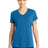 District DM1170L Women’s Perfect Tri Crewneck Tee Bright Blue XS Short Sleeve T-Shirts