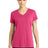 District DM1170L Women’s Perfect Tri Crewneck Tee Dark Fuchsia XS Short Sleeve T-Shirts