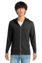 District DT565 Medal Full - Zip Hoodie | Wholesale Blank Fleece Black XS Zip Hoodies